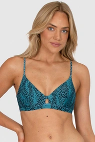 BAKU EVERGLADES FIXED TRIANGLE BIKINI TOP