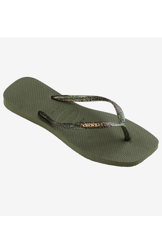 HAVAIANAS SQUARE LOGO METALLIC