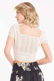 ICONIQUE ADELE CROPPED TOP