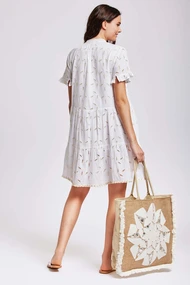 ICONIQUE ANGIE SHORT SLEEVES DRESS