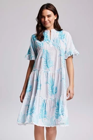 ICONIQUE ANGIE SHORT SLEEVES DRESS