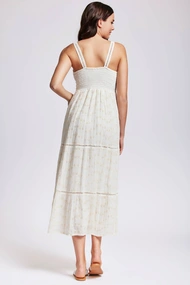 ICONIQUE LIA STRAPPY MAXI DRESS