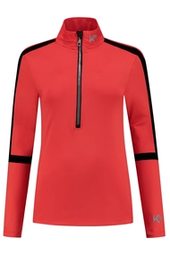 KOU LADIES MIDLAYER PULLY BASIC FLOCK