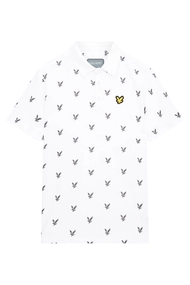 LYLE&SCOTT EAGLE PRINT POLO SHIRT