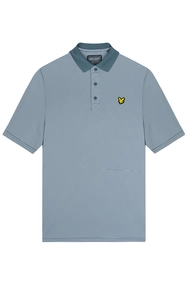 LYLE&SCOTT GOLF MICROSTRIPE POLO