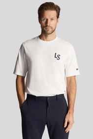 LYLE&SCOTT LS LOGO T-SHIRT