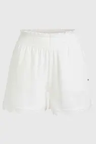 O'NEILL ESSENTIALS AVA SMOCKED SHORTS