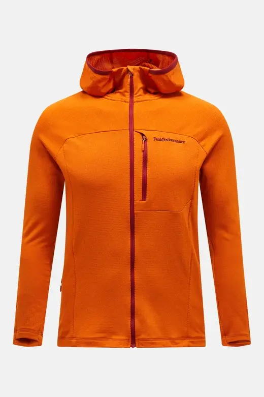 PEAK PERFORMANCE M LIGHT ZIP HOOD FLEECE