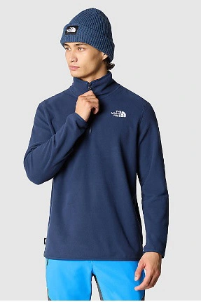 THE NORTH FACE M 100 GLACIER 1/4 ZIP