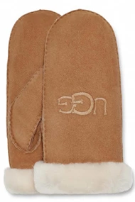 UGG W SHEARLING EMBROIDER MITTEN