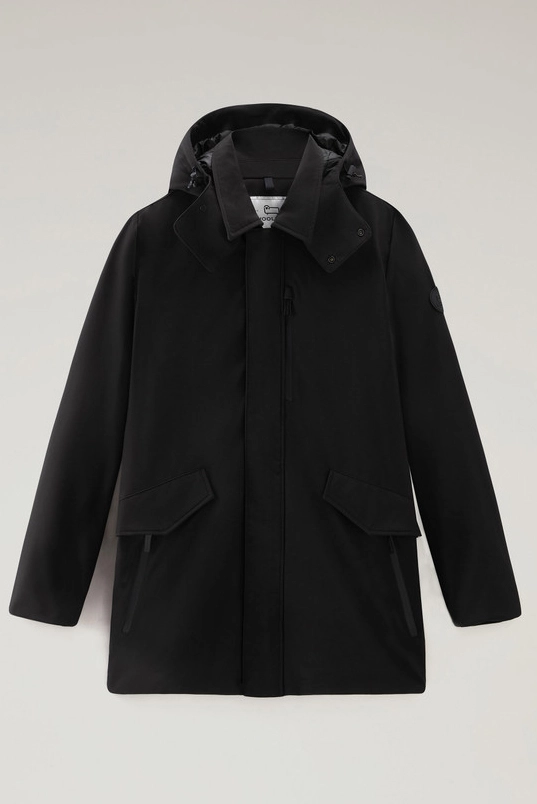 WOOLRICH BARROW MAC SOFT SHELL COAT