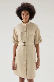 WOOLRICH BELTED UTILITY DRESS