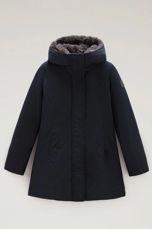 WOOLRICH BOULDER FAUX FUR PARKA