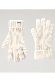 WOOLRICH CASHMERE RIBBED GLOVES