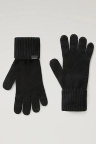 WOOLRICH CASHMERE RIBBED GLOVES