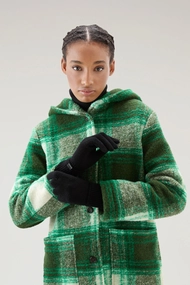 WOOLRICH CASHMERE RIBBED GLOVES