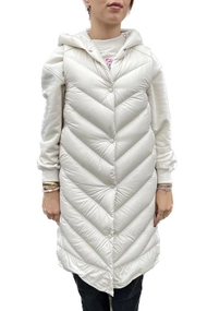 WOOLRICH CHEVRON QUILTED VEST