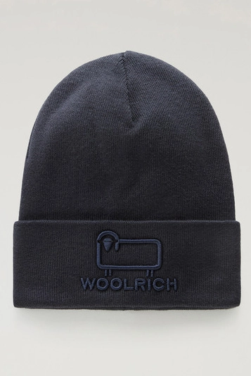 WOOLRICH COTTON WOOL JR BEANIE