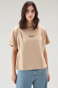 WOOLRICH PLEATED T-SHIRT