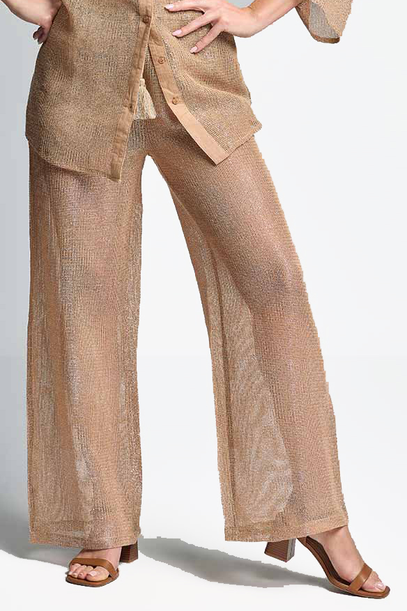 Palazzo Trousers Bronze