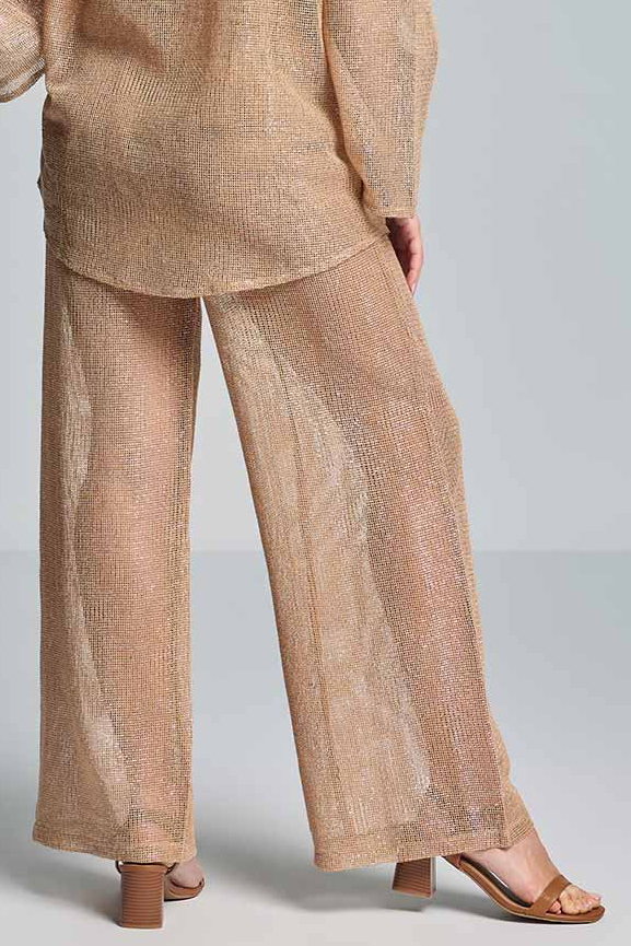 Palazzo Trousers Bronze