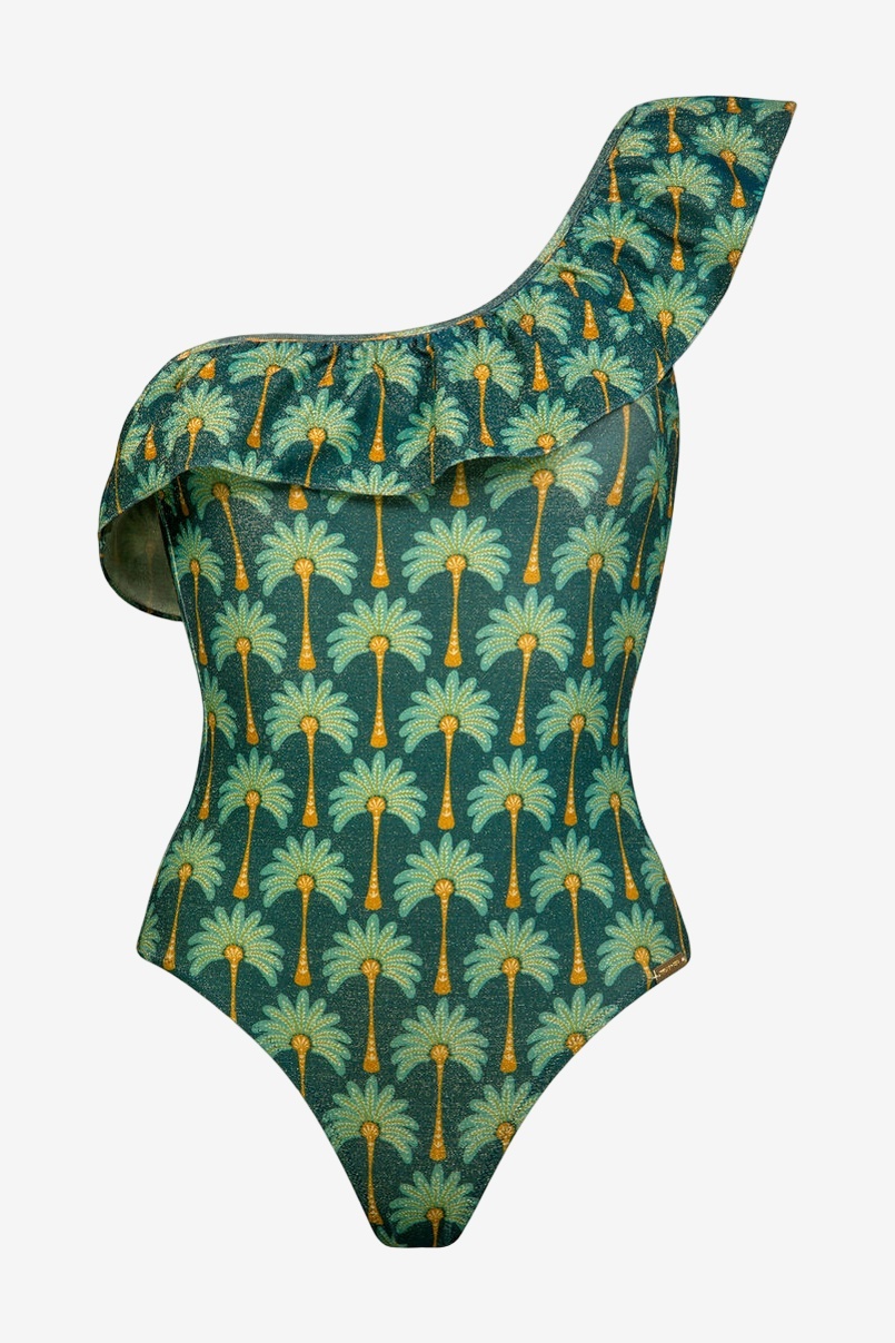 Asymmetric Swimsuit 742